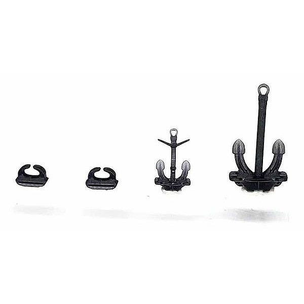 IJN70103 日本海軍 大和型戦艦用 主/副錨&導索器【ネコポス規格外