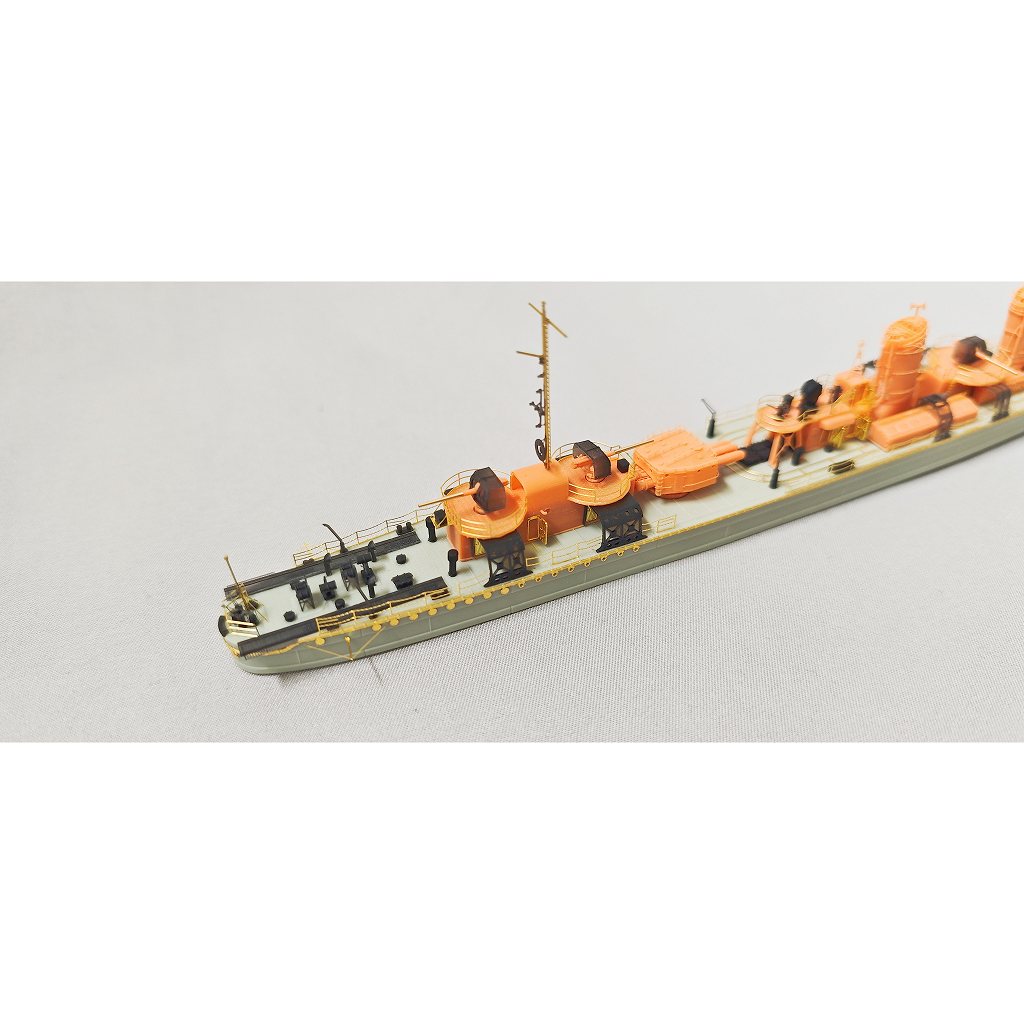 TM35001DXWL 日本海軍 睦月型駆逐艦 睦月 ウォーターラインモデル 豪華