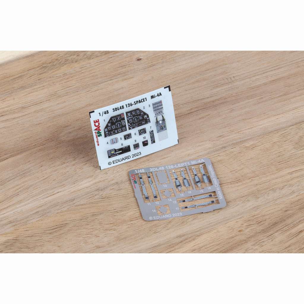 3DL48126 1/48 Mi-4A �����ڡ���������3D�ǥ����� w/���å��󥰥ѡ��ĥ��å� (�ȥ��ڥå�����)