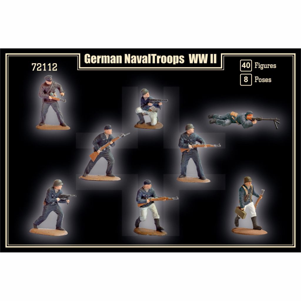 72112 WWII ドイツ海軍 歩兵 | マースフィギュア MARS FIGURES