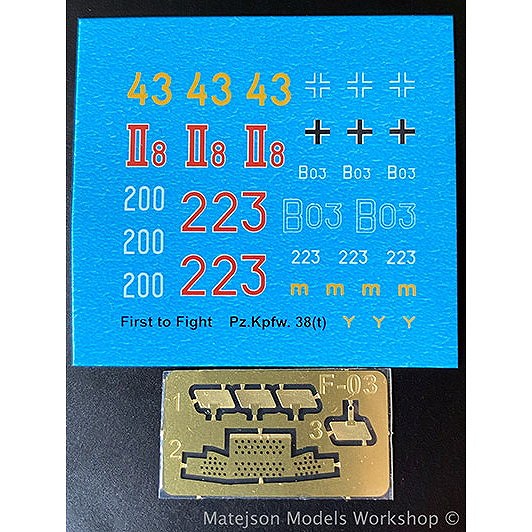 72109 WWII �� Pz.kpfw.38(t) Ausf.D �����