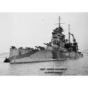 SMG104 英海軍 クイーン・エリザベス級戦艦 フォトDVD