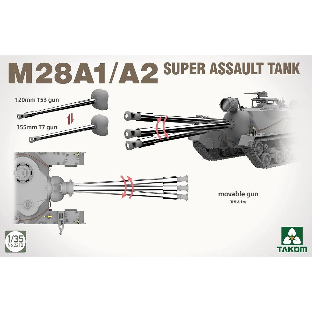 ��ͽ��������2210 1/35 M28A1/A2 Ķ���ͷ����
