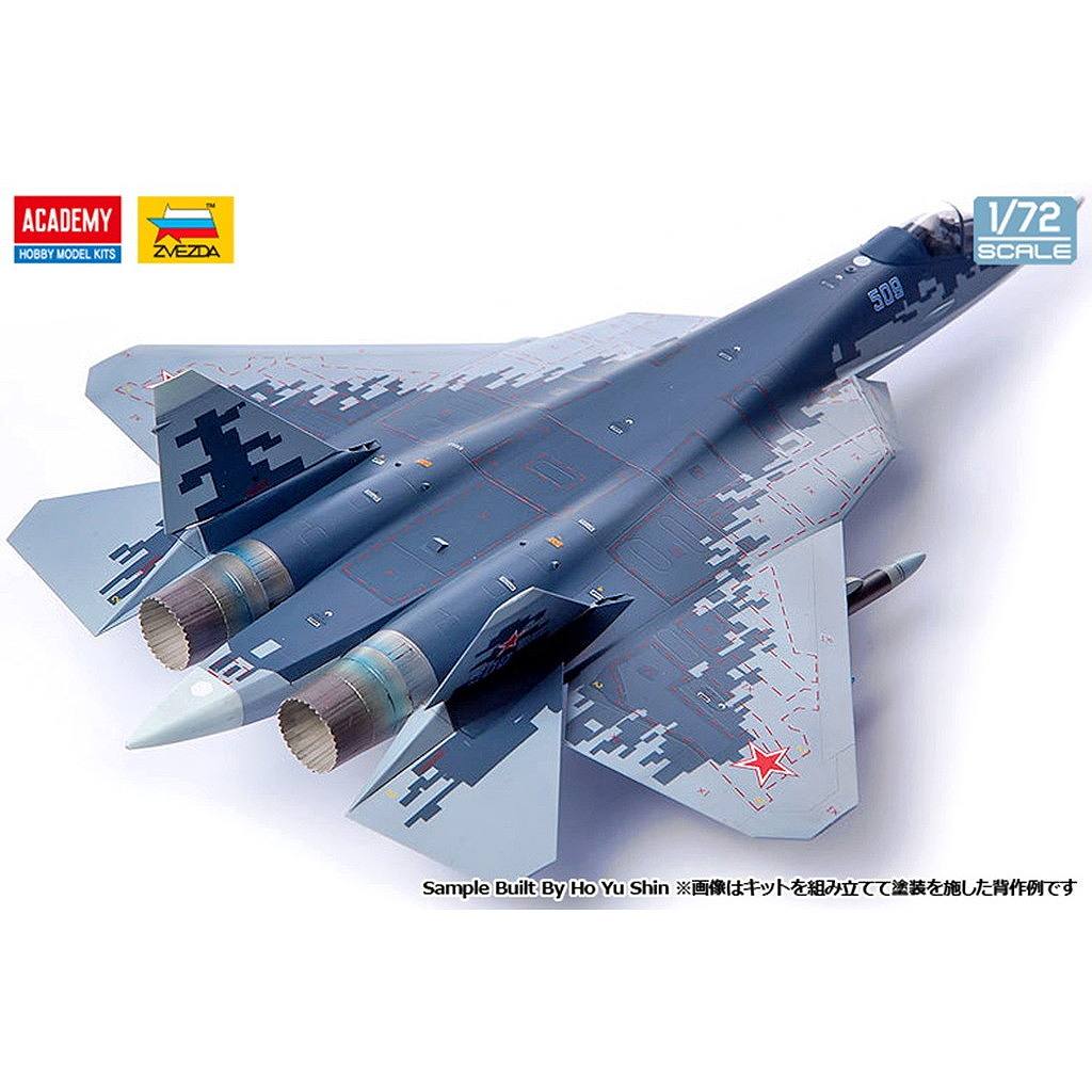 再入荷】12572 1/72 ロシア空軍 スホーイ Su-57 フェロン | アカデミー