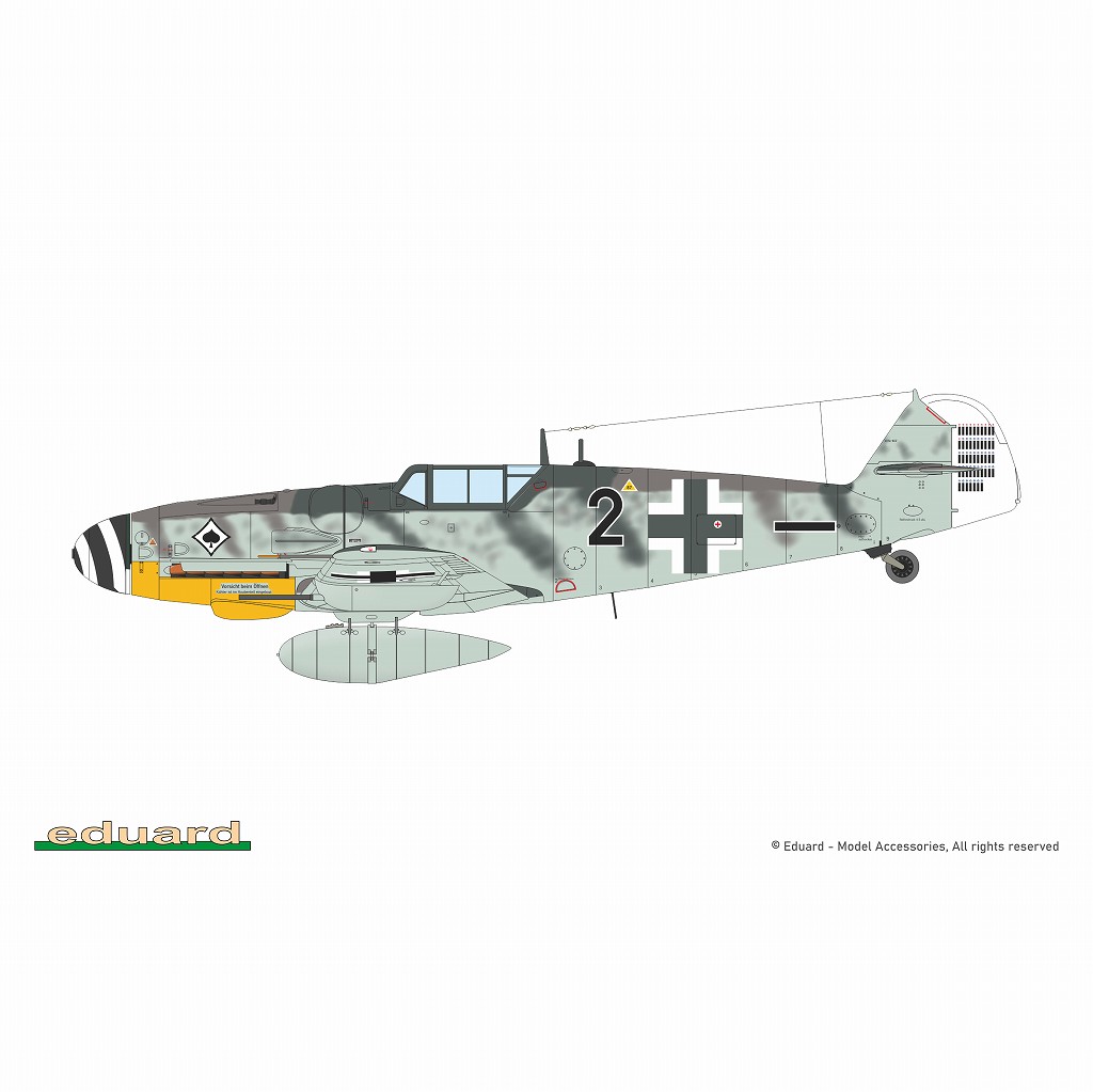 7475 1/72 メッサーシュミット Bf109G-6 ウィークエンドエディション