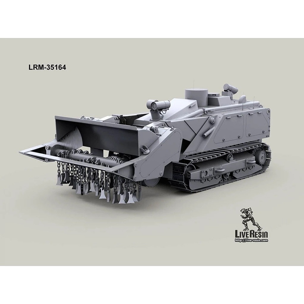 LRM-35164 現用ロシア URAN-2 地雷除去ロボット | ライブレジン