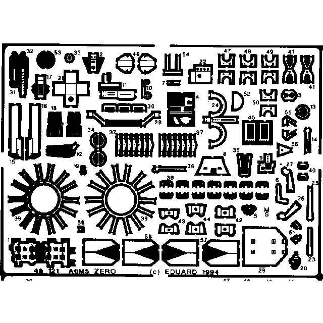 (未使用･未開封品)　エデュアルド 1/48 H-21Cショーニー エッチングパーツ イタレリ用 プラモデル用パーツ EDU49821 qdkdu57 Amazon | エデュアルド 1/48 ズーム 零戦 21型 エッチングパーツ