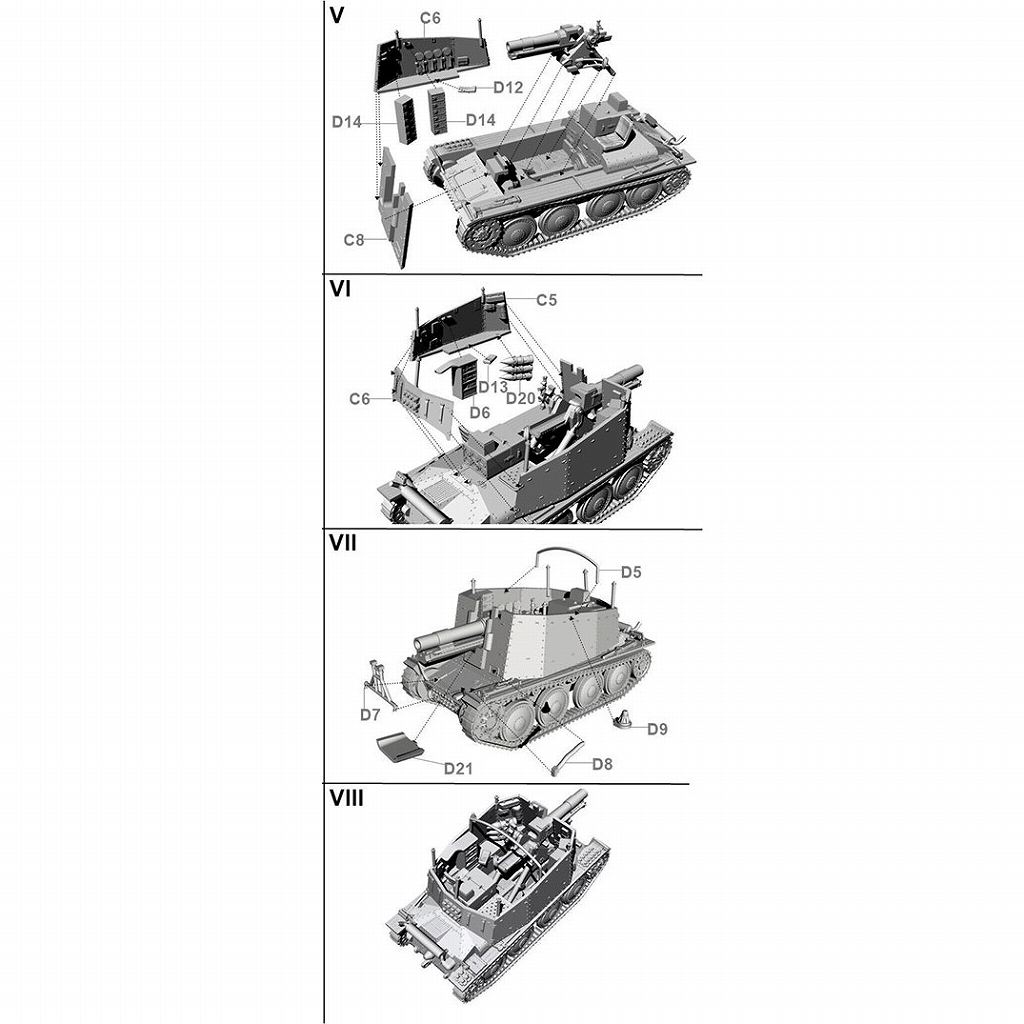 72106 WWII 独 15cm自走砲 Sd.kfz.138/1 グリレH型 | FTF FIRST TO