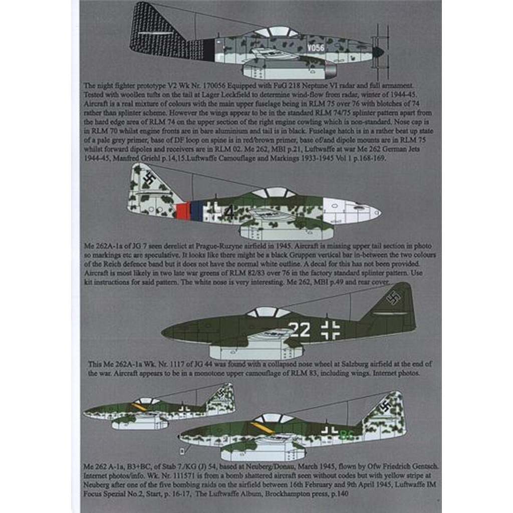 48D011 メッサーシュミット Me262 コレクション | エイムス AIMS