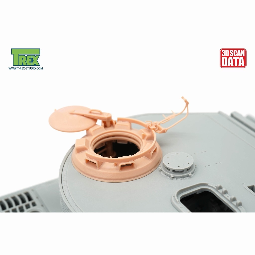 TR35149 1/35 WWII ドイツ タイガーI 中期型用キューポラセット | T