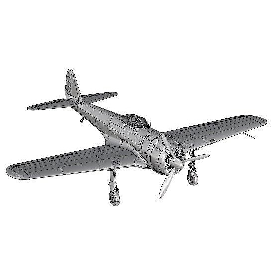 隼人マキ  70078 1/72 中島 キ43 一式戦闘機 隼 二型 | アルマホビー ARMA