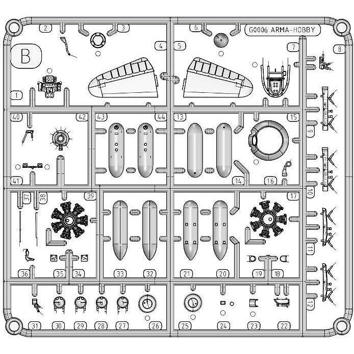 70078 1/72 ���� ��43 �켰��Ʈ�� Ȼ ��