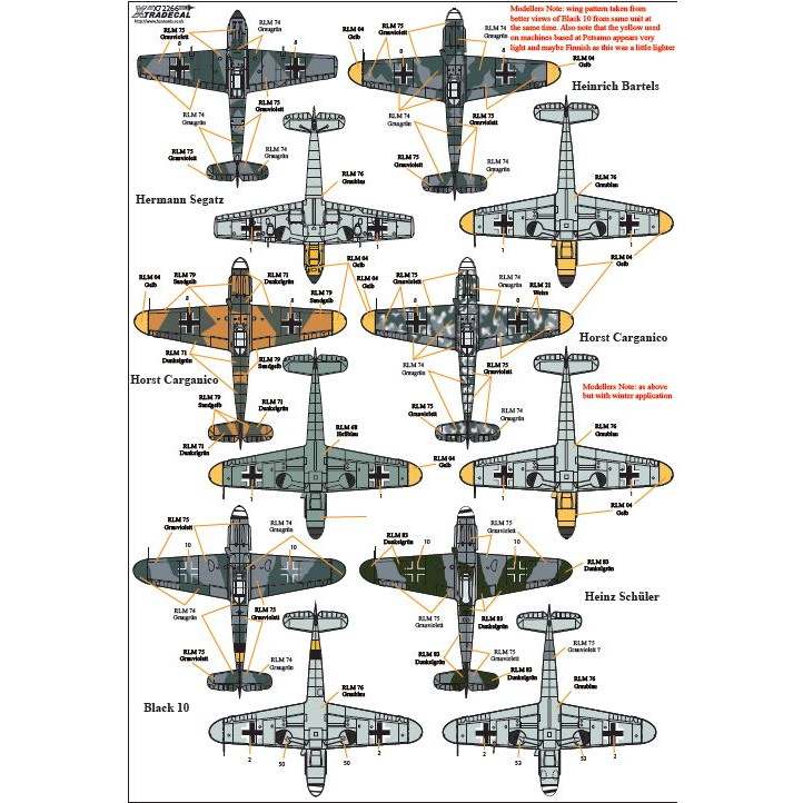 X72266 ドイツ空軍 JG5 ヒストリー | エクストラデカール XTRADECAL