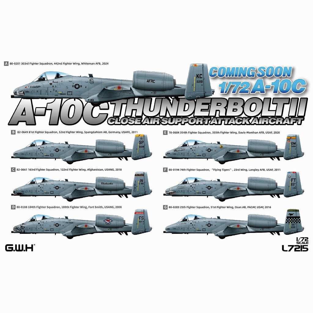 L7215 1/72 ����ꥫ���� A-10C ���ⵡ