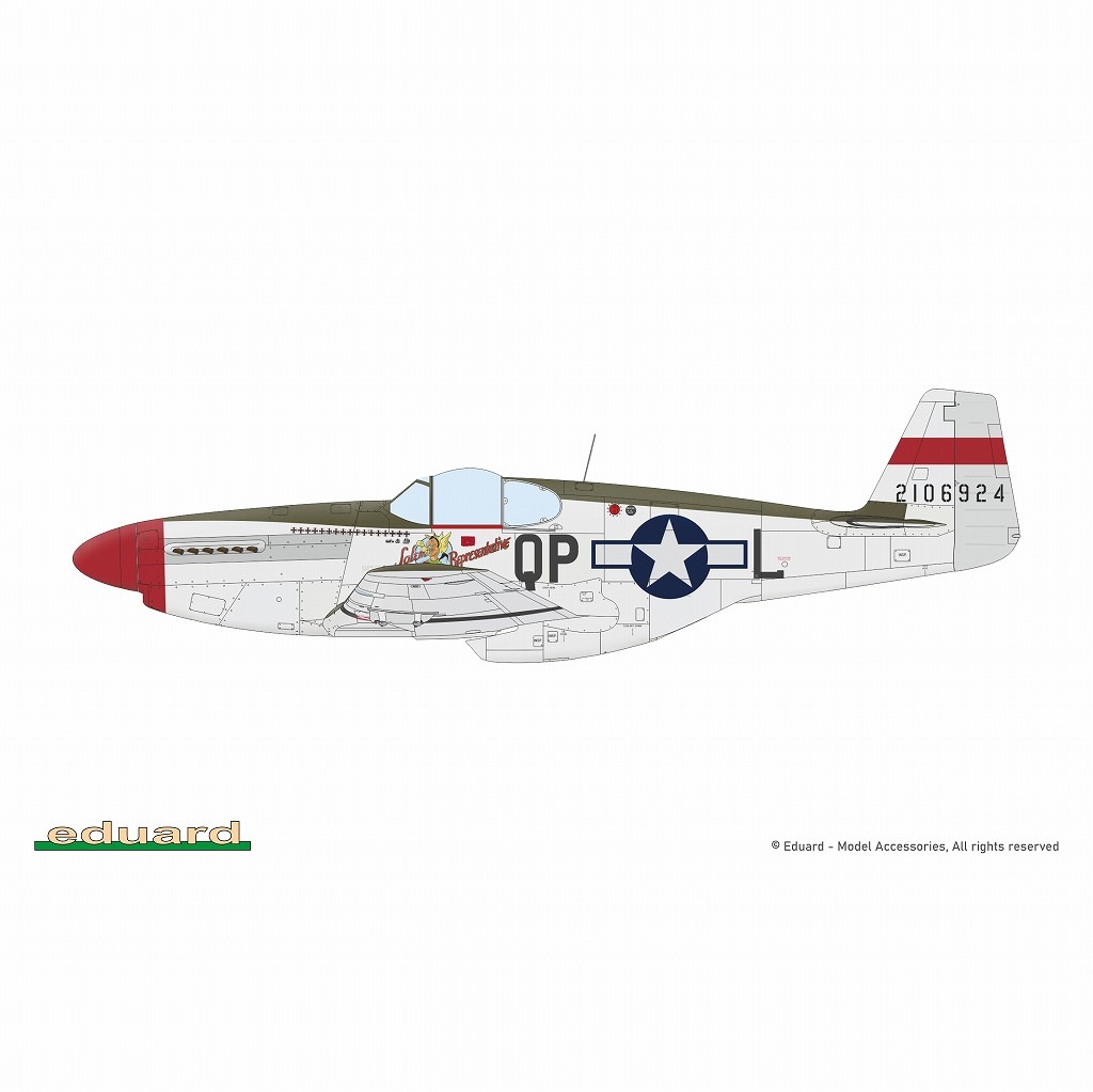 82176 1/48 P-51B �ޥ륳��ա��� �ץ��ե��ѥå�