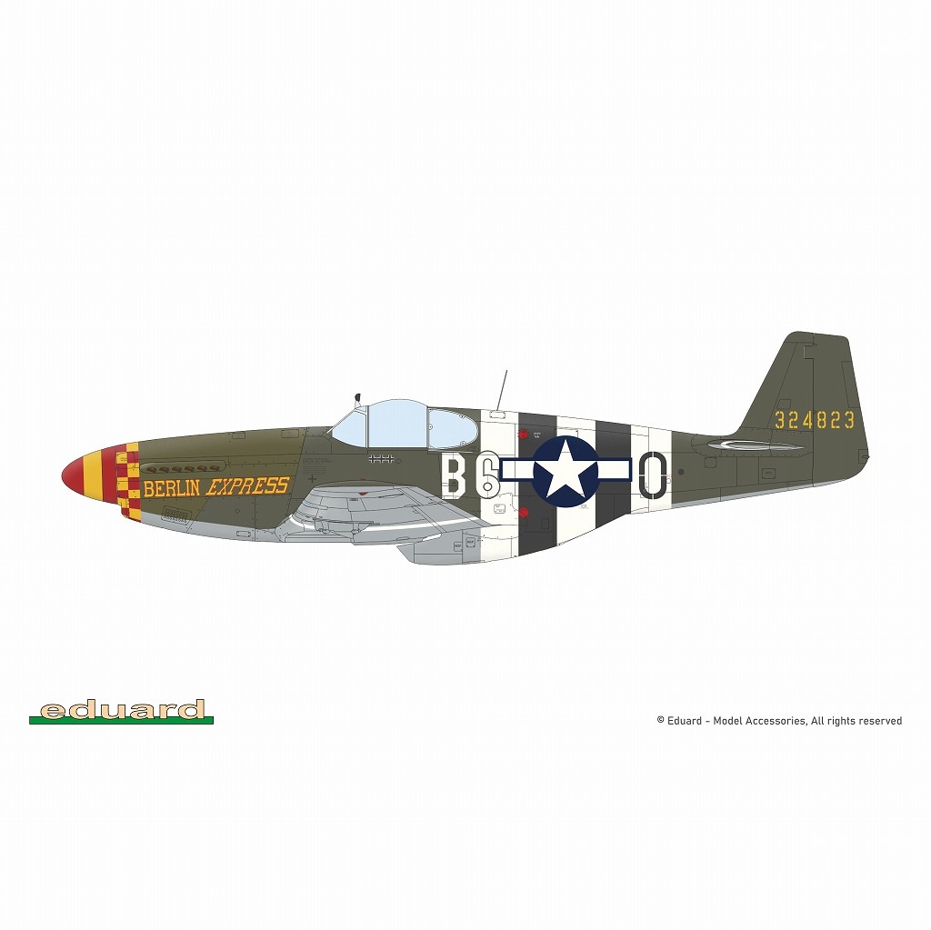82176 1/48 P-51B �ޥ륳��ա��� �ץ��ե��ѥå�