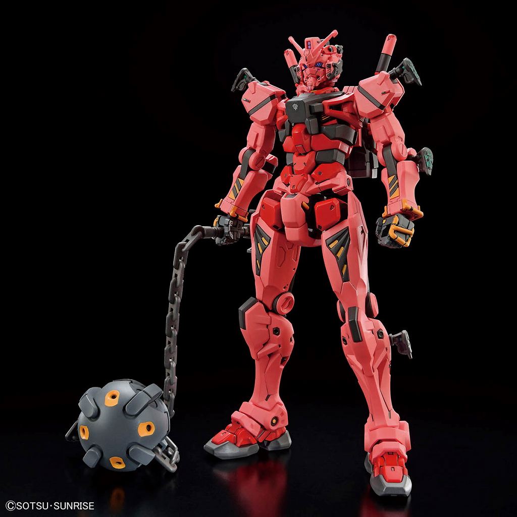 ガンダム プラモデル ガンプラ HG 赤いガンダム 組み立て済み