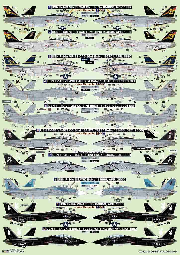 再入荷】51-7160 1/72 アメリカ海軍 F-14A/B/D トムキャット