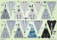 �ں����١�51-7160 1/72 ����ꥫ���� F-14A/B/D �ȥ७��å� ���쥯����� #5 VF-31/VF-32/VF-103/VF-213/NSAWC
