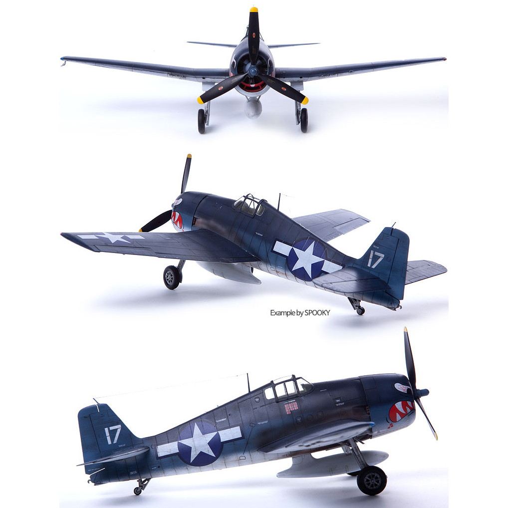 12332 アメリカ海軍 グラマン F6F-3 ヘルキャット USS