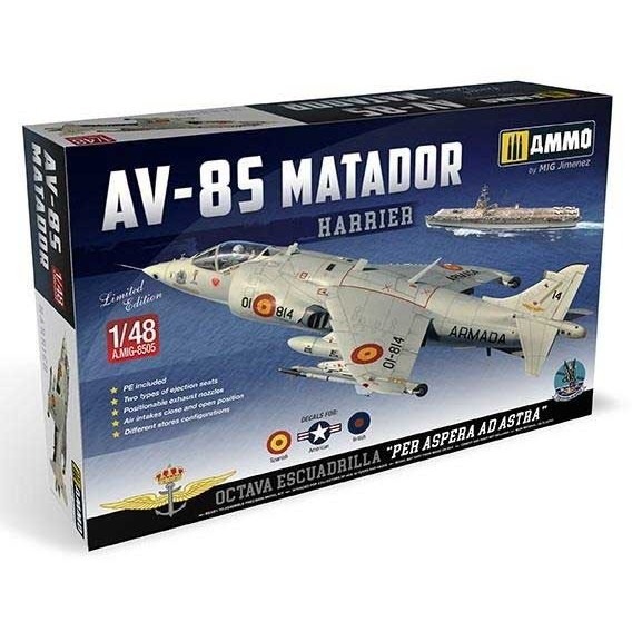 A.MIG-8505 1/48 AV-8S �ޥ��ɡ���(���ڥ���/����ꥫ/�����ꥹ����)