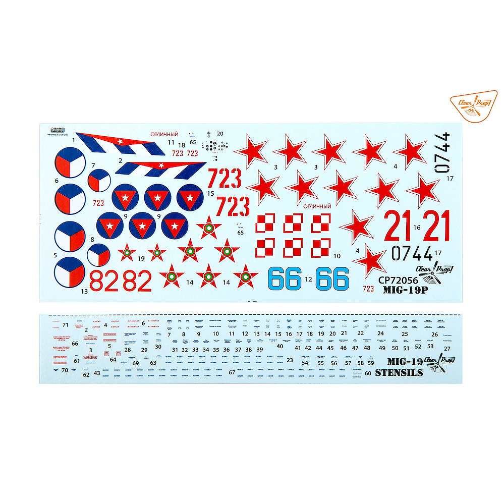 CP72056 1/72 �ߥ� MiG-19P �ե����ޡ� ��ŷ��Ķ��®��Ʈ��