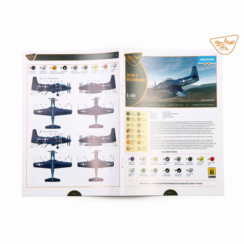 CP4801 1/48 �����饹 A2D-1 ���������㡼��