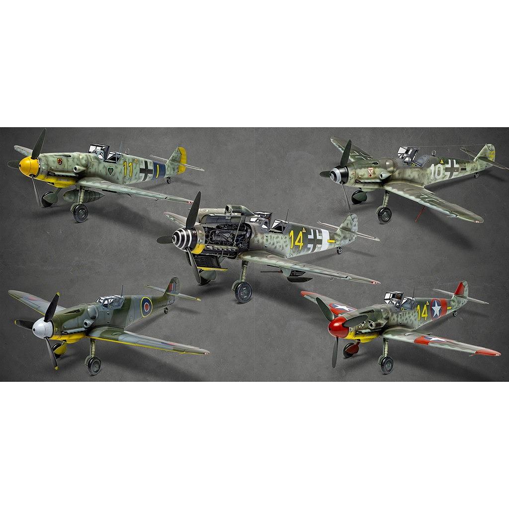 ��ͽ��������AX17003 1/24 ��å�������ߥå� Bf109G-5/G-6