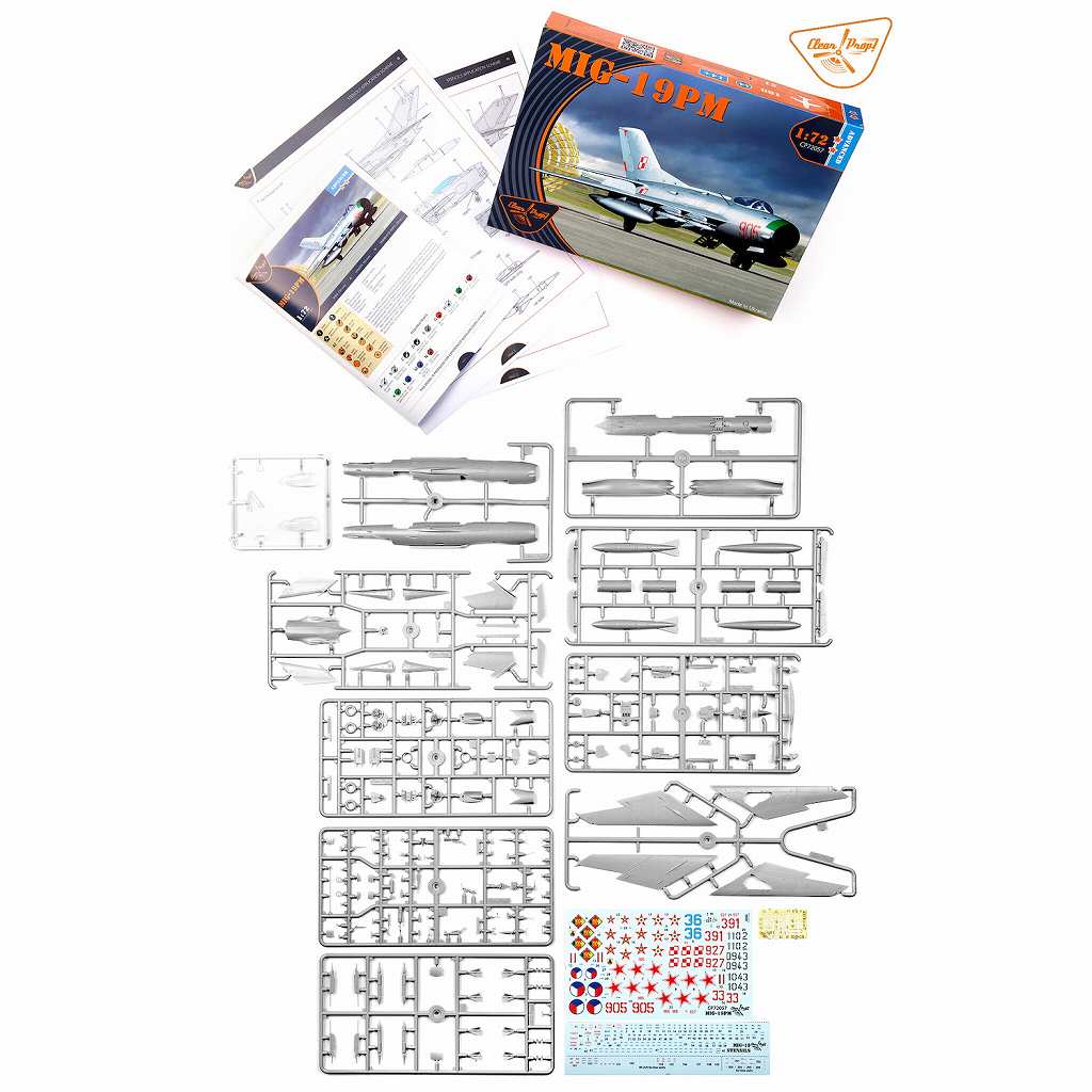 CP72057 1/72 ミグ MiG-19PM ファーマー 全天候超音速ミサイル戦闘機