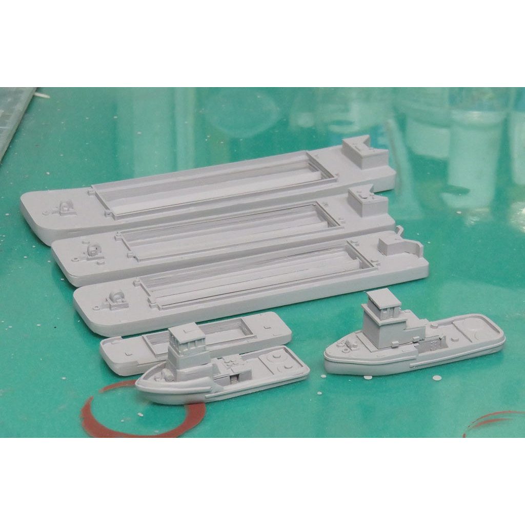 MC-CS-25 作業船「タグボート＆プッシャーバージセット」 | 模型工房