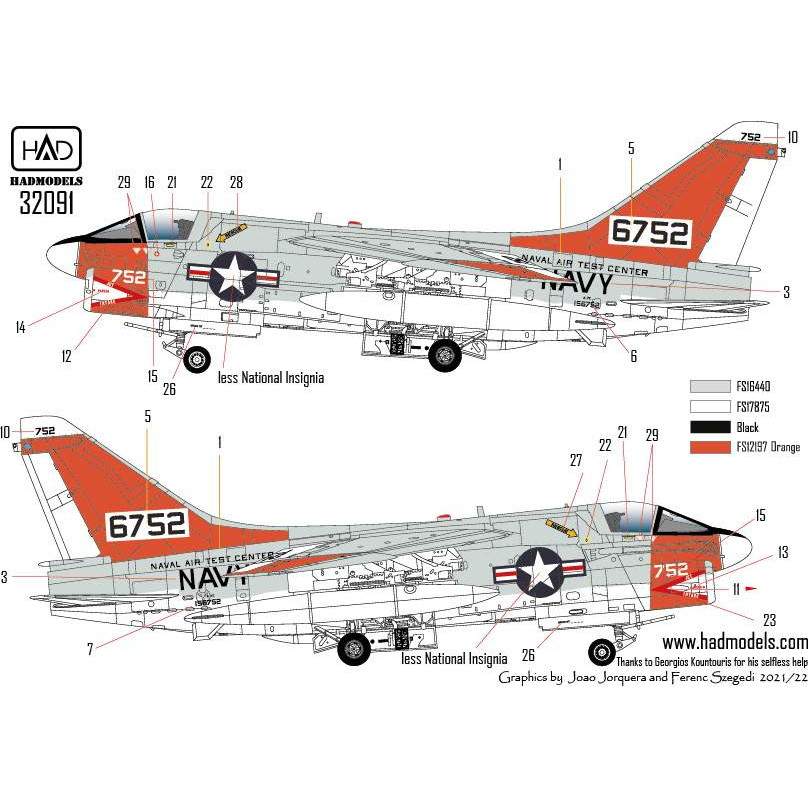 32091 1/32 A-7E �����Ҷ�����󥿡� �ե����ʥ롦������ȥ�����