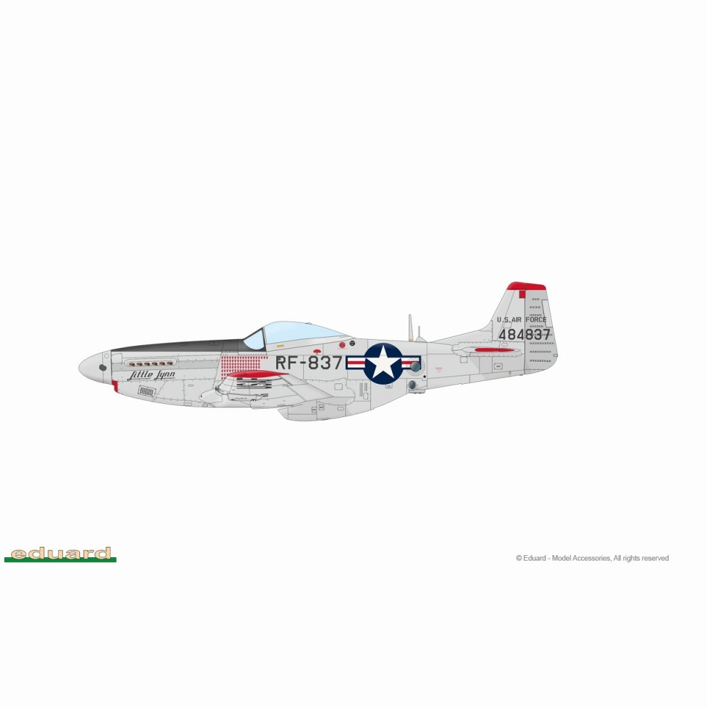 11161 1/48 �����ꥢ�� �Ρ�������ꥫ�� F-51D/RF-51D �ޥ����� �ǥ奢�륳��� ��ߥƥåɥ��ǥ������