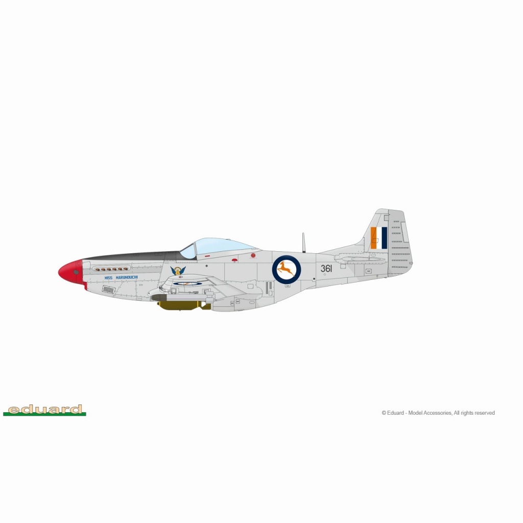 11161 1/48 �����ꥢ�� �Ρ�������ꥫ�� F-51D/RF-51D �ޥ����� �ǥ奢�륳��� ��ߥƥåɥ��ǥ������