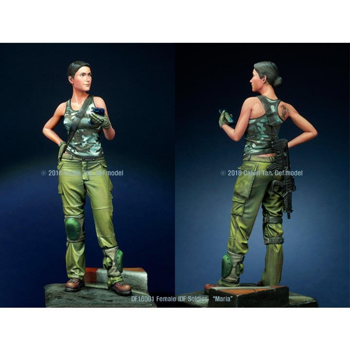 DF16001 現用 IDF 女性兵士 | DEFモデル DEF Model | フィギュア,女性