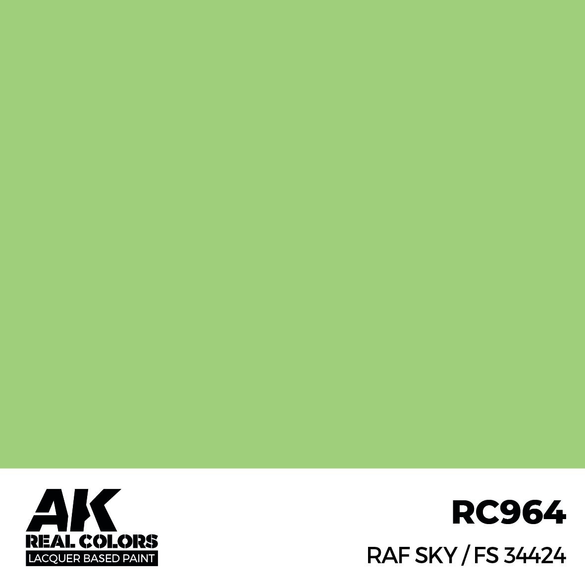 リアルカラー RC964 RAF スカイ FS34424 (ラッカー塗料) | AK