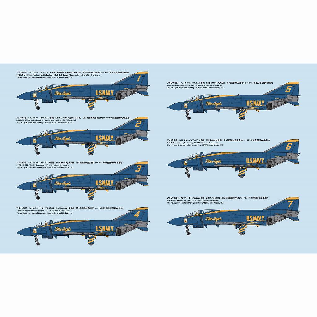 FX03 アメリカ海軍 F-4J “ブルーエンジェルス” | ファインモールド