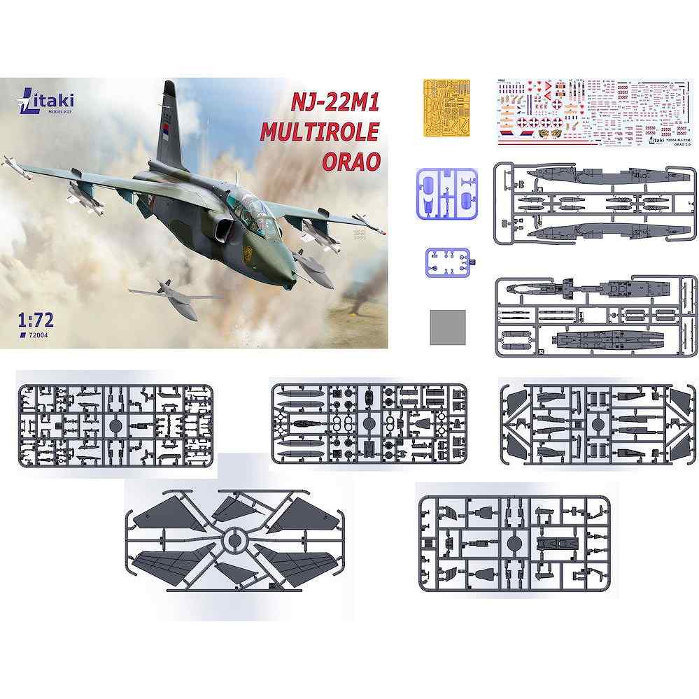 72004 1/72 SOKO NJ-22M1 オラオ多用途攻撃機 | リタキ Litaki