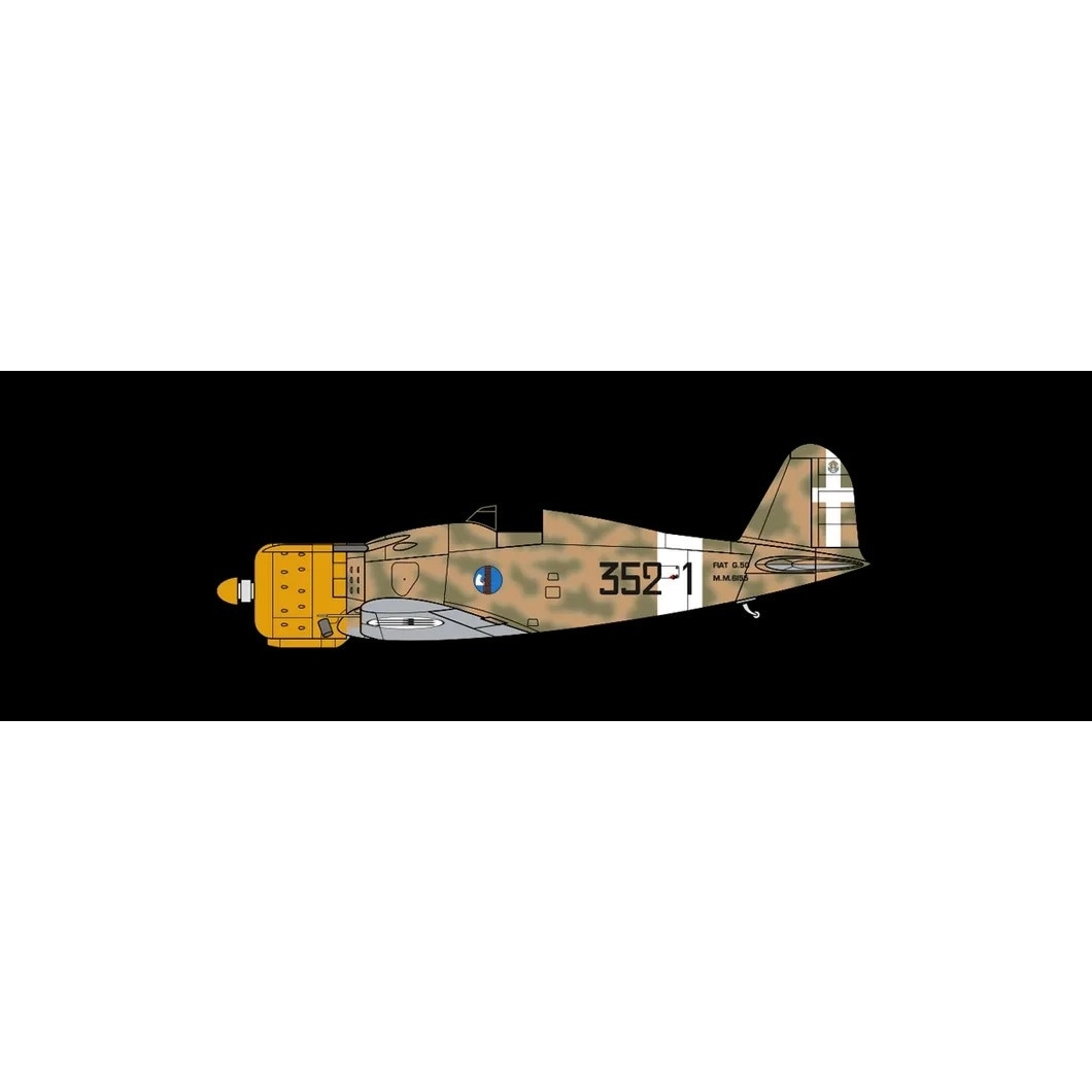 1/48 FIAT G.50 ＆ C.R. 42 2機セット Amazon | タミヤ スケール限定シリーズ No.722 フィアット CR42