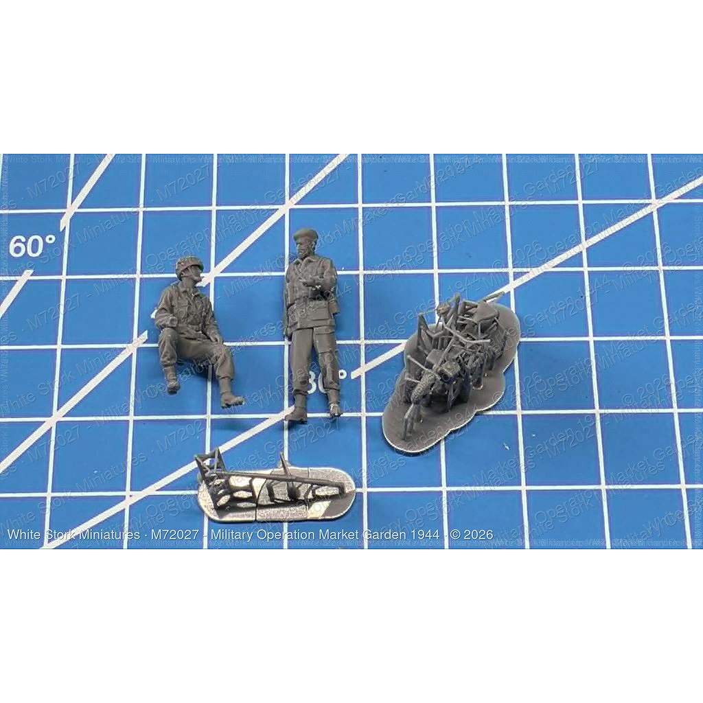 新製品】M72027 1/72 マーケット・ガーデン作戦 1944(情景用フィギュア