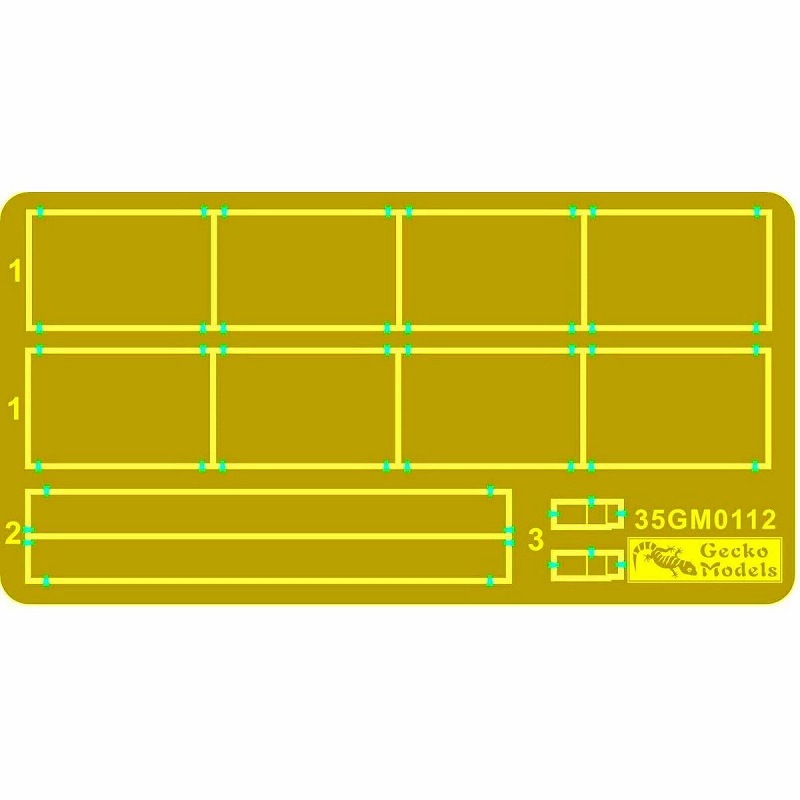 35GM0122 1/35 米軍 8ftコンテナセット(ベトナム戦争) | ゲッコー
