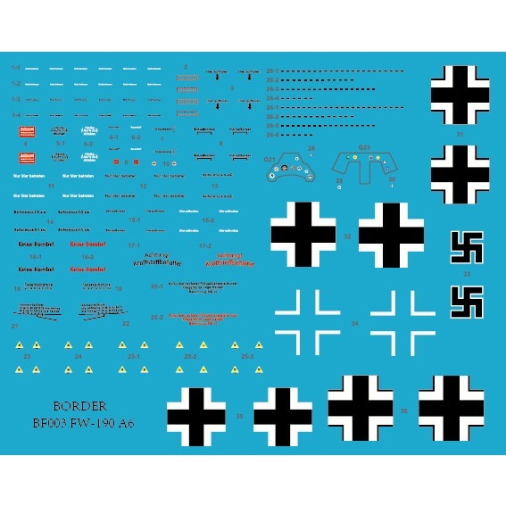 1/35 フォッケウルフ FW190A-6 w/WGr.21 プラモデル [ボーダーモデル