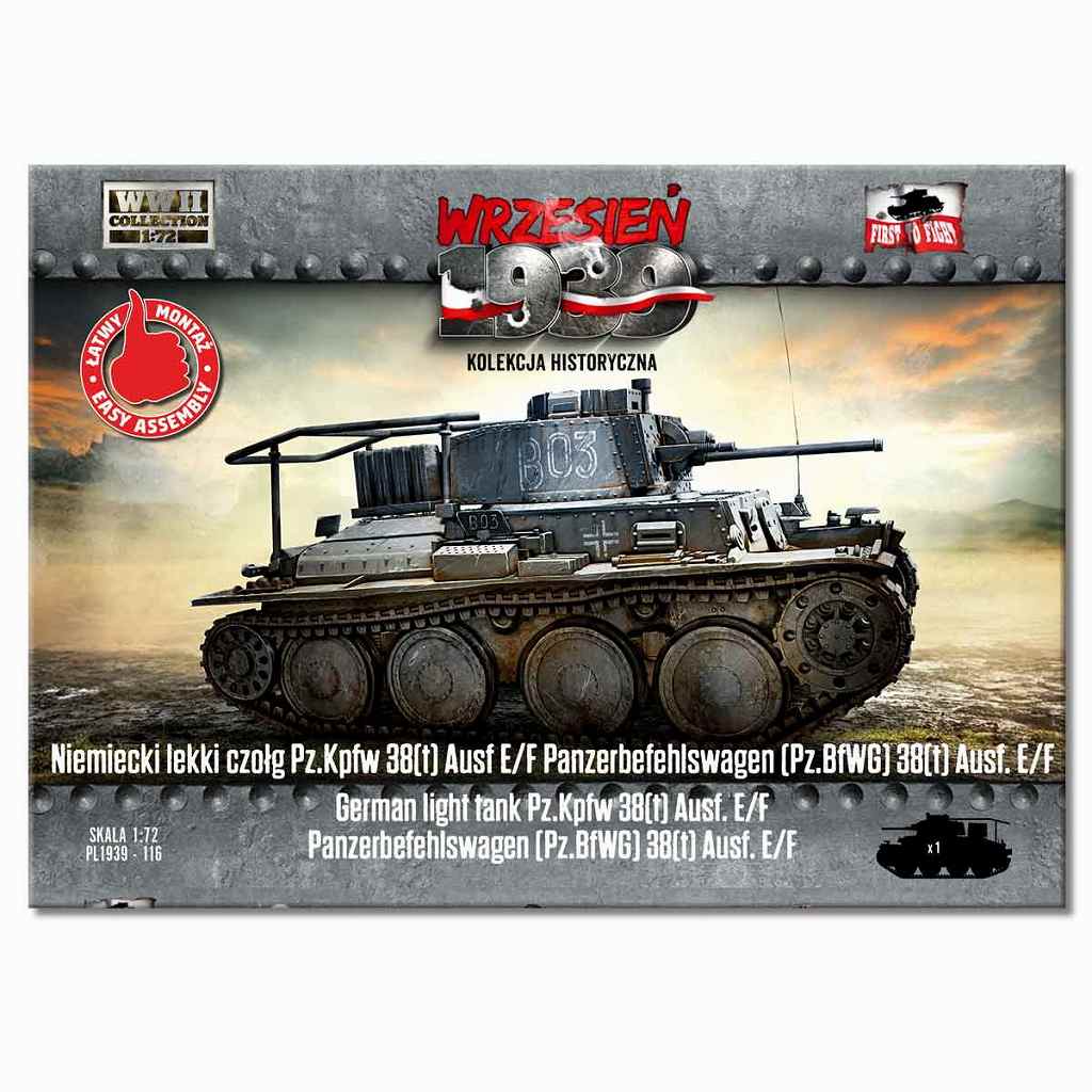 72116  Pz.kpfw.38(t) Ausf.E/F /Pz.BfWG.38(t) ش