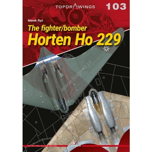 TOPDRAWINGS 7103 ホルテン Ho229 | カゲロウ KAGERO | 書籍＆DVD,洋書