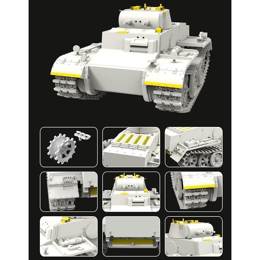 ブロンコ1/35 ドイツ Ⅰ号戦車F型(VK18.01) Amazon | ホビーボス 1/35ファイティングヴィークルシリーズ