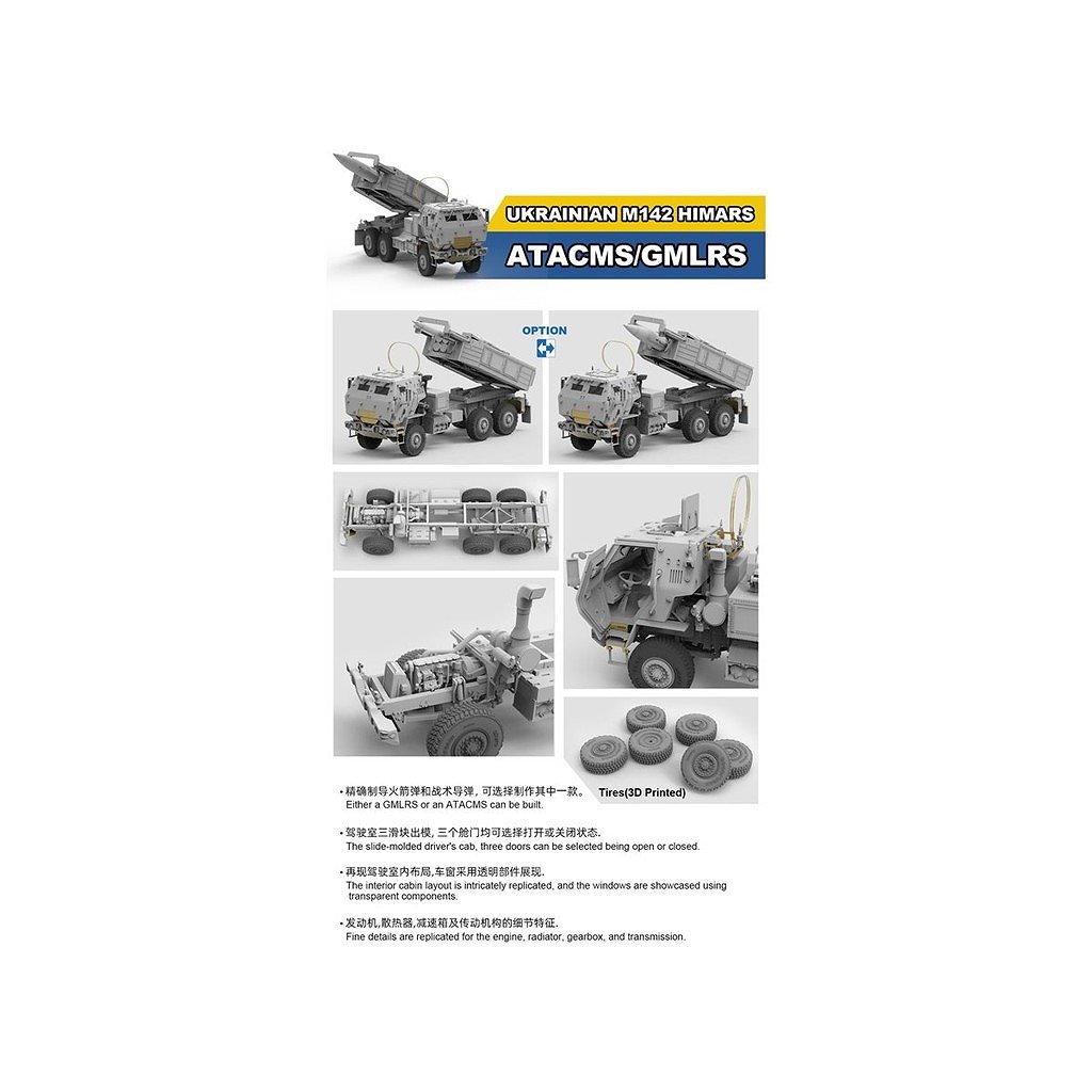 �ڿ����ʡ�2008 1/72 M142 HIMARS ATACMS/GMLRS �����饤�ʷ�