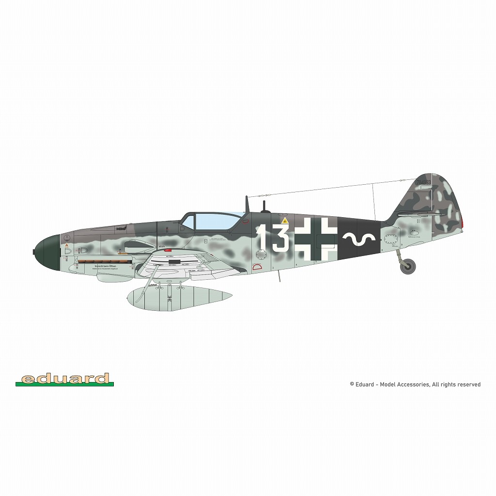 2150 1/72 ｢グスタフ パートIII｣ Bf109G-6AS/14AS デュアルコンボ