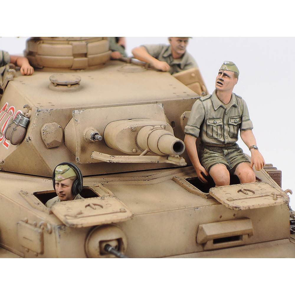 25208 1/35 ドイツIV号戦車F型・伝令バイクセット“北アフリカ