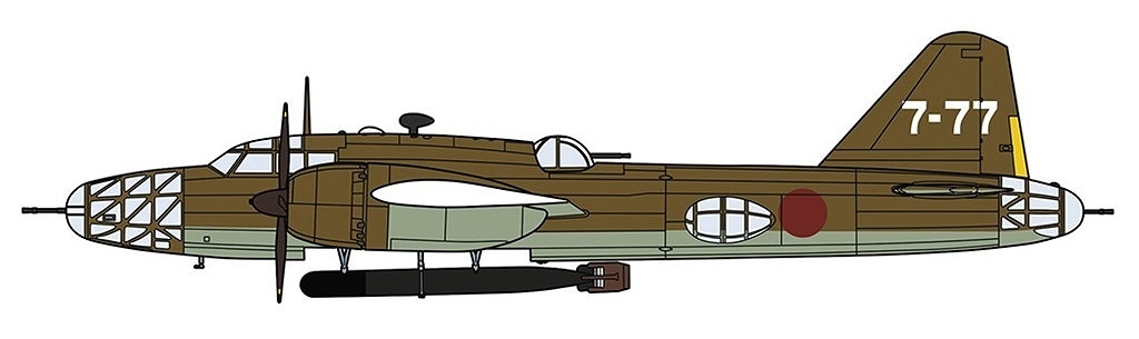02529 三菱 キ67 四式重爆撃機 飛龍 “飛行第7戦隊” | ハセガワ