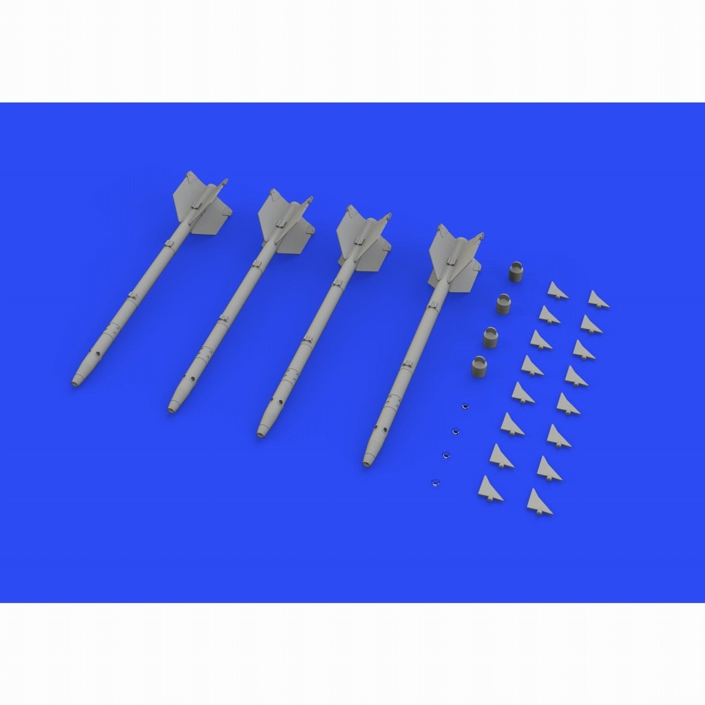 エデュアルド 1/32 ブラッシン AIM-4G ファルコンミサイル 4個入 プラモデル用パーツ EDU632104 dwos6rj Amazon | エデュアルド 1/32 ブラッシン AIM-4D ファルコン 空