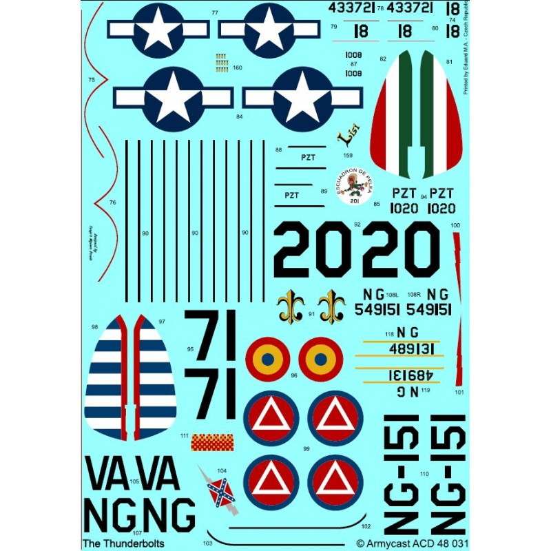 ACD48031 P-47D/F-47D/F-47N ��������ܥ�� ���饦��ɡ���������